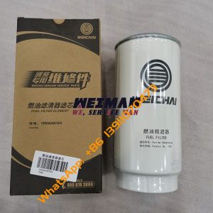 Original Weichai Engine Spare Parts Fuel Filter 1000424916