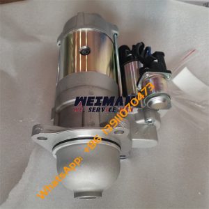 SDLG L936 L933 Wheel Loader Engine WP6G125E333 Parts Starter WP-QDJ 13066058 4110003073004