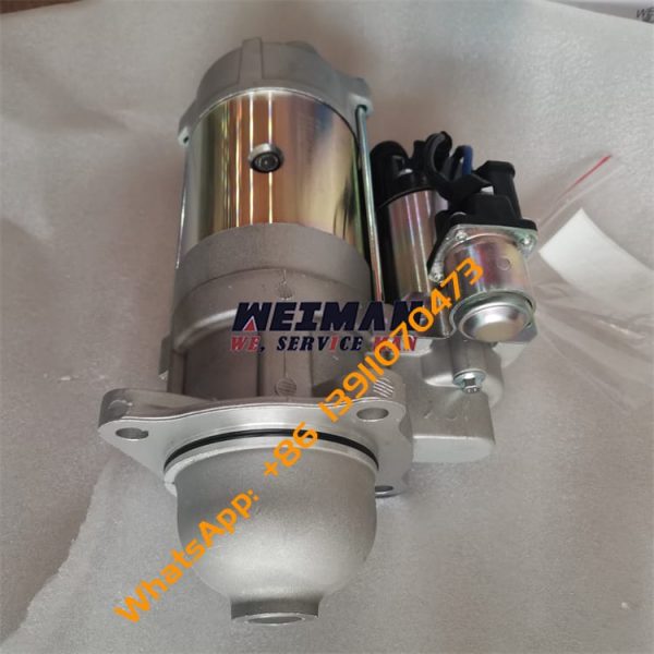 SDLG L936 L933 Wheel Loader Engine WP6G125E333 Parts Starter WP-QDJ 13066058 4110003073004
