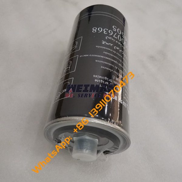 SDLG Wheel Loader LG958 Spare Parts Transmission oil filter 4110000076368