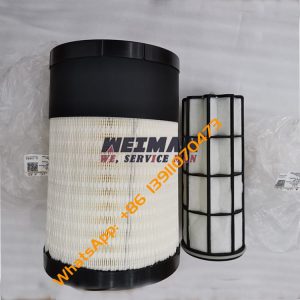SDLG L946 Wheel Loader Original Engine Air Filter 4110002715001 4110002715002